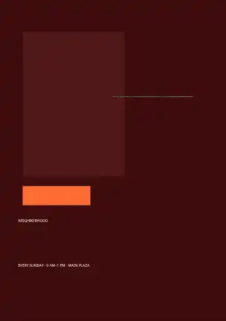 NEIGHBORHOOD MARKET — Community template