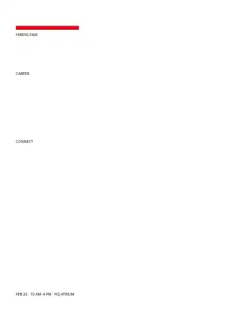 CAREER CONNECT — Corporate & Conference template