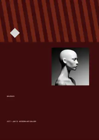 BAUHAUS 100 — Design History posters2 template