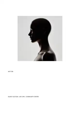 ART FOR ALL — Community posters2 template