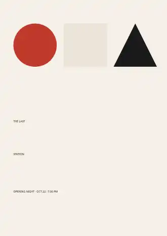 THE LAST STATION — Film & Arts posters2 template