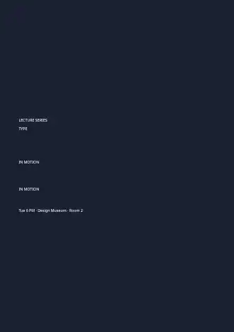 TYPE IN MOTION — Design History posters2 template