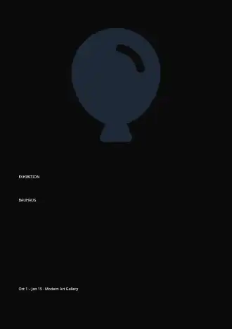 BAUHAUS 100 — Design History posters2 template