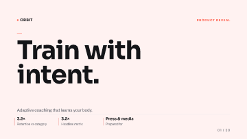 Orbit Fitness — Press & media — Press & media template