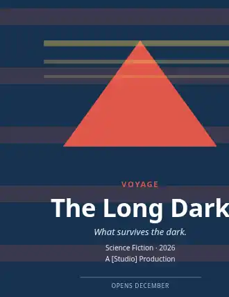 The Long Dark — Art Deco & Travel template