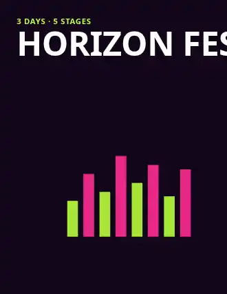 HORIZON FEST — Music, Festival & Events template
