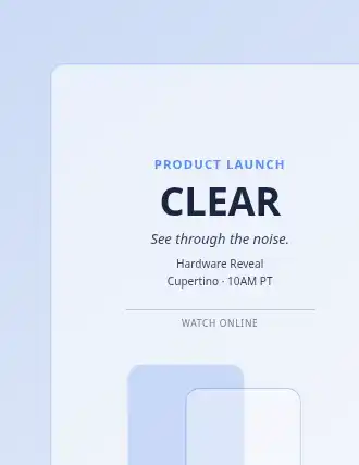 CLEAR — Contemporary & Experimental template