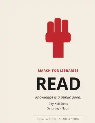 READ — Political & Propaganda template