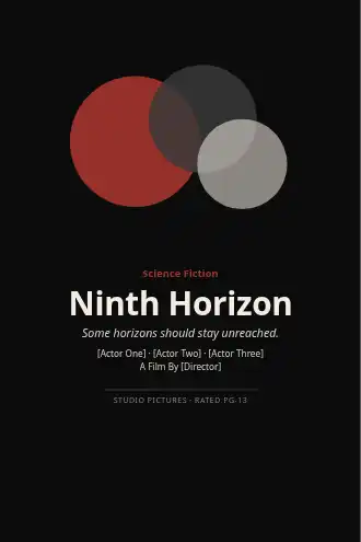 Ninth Horizon — Film & Noir template