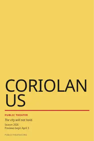 Coriolanus — Typographic & Brutalist template