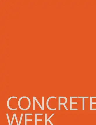CONCRETE WEEK — Typographic & Brutalist template