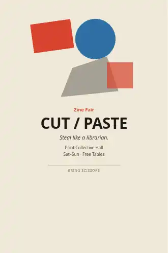 CUT / PASTE — Typographic & Brutalist template