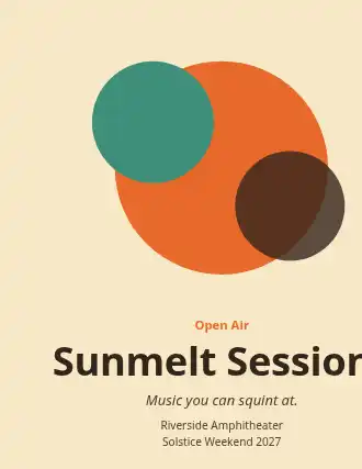 Sunmelt Sessions — Music, Festival & Events template