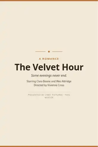 The Velvet Hour — Art Deco & Travel template