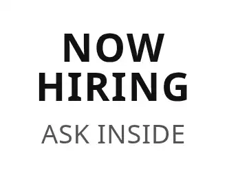 NOW HIRING — Service — Service template