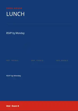 LUNCH & LEARN — Corporate Social template