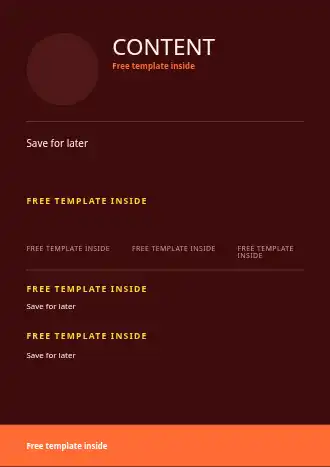 CONTENT CALENDAR — Creator Economy template