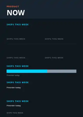 NOW AVAILABLE — Product & Podcast template