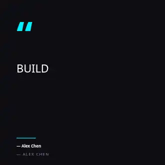 BUILD IN PUBLIC — News, Alerts & Quotes social template