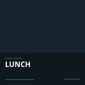 LUNCH & LEARN — Corporate Social social template