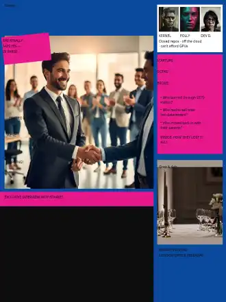 Starlet — We're Merging — Tabloids template
