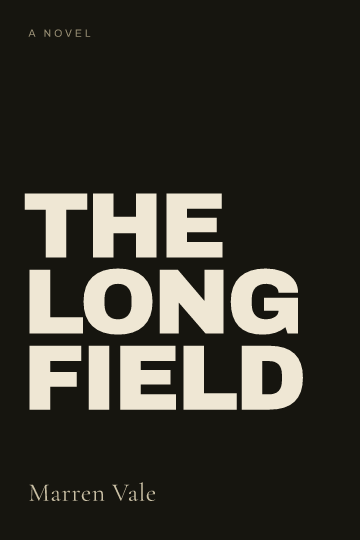 The Long Field — Fiction & Literary book cover template