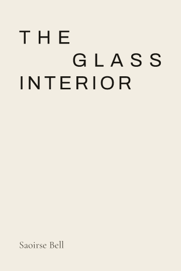 The Glass Interior — Fiction & Literary book cover template