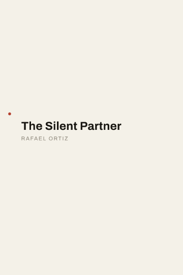 The Silent Partner — Mystery & Thriller book cover template