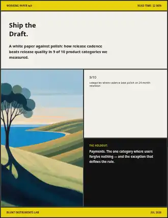 Ship the Draft. — Campaign template